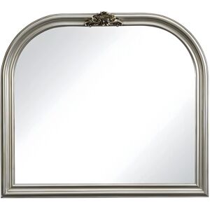 Specchio da Parete Ozaia - 90x81 cm - Argento - Retro Chic - Da Montare Specchio da Parete Ozaia - 90x81 cm - Argento - Retro Chic - Da Montare
