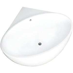 Vente-unique Hoekbad - 197L, 127x127x58cm, Wit Vente-unique Hoekbad - 197L, 127x127x58cm, Wit