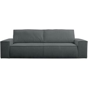 PASCAL MORABITO Amelia Canapé convertible en velours côtelé - Canapé-lit - Publicité PASCAL MORABITO Amelia Canapé convertible en velours côtelé - Canapé-lit - Publicité