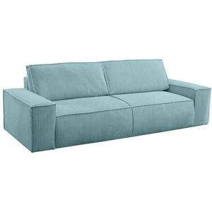 Sofá Cama Azul Cielo de Terciopelo Pascal Morabito - Convertible y Ecológico Sofá Cama Azul Cielo de Terciopelo Pascal Morabito - Convertible y Ecológico