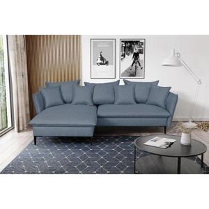 Divano letto blu Pascal Morabito - Angolo sinistro - 4 posti Divano letto blu Pascal Morabito - Angolo sinistro - 4 posti