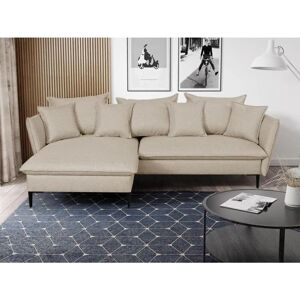 Divano ad angolo convertibile beige Pascal Morabito - 258x167x91 cm Divano ad angolo convertibile beige Pascal Morabito - 258x167x91 cm