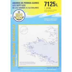 Cartes Marine Plastimo Environs De Perros-guirec - 7125 L - Publicité Cartes Marine Plastimo Environs De Perros-guirec - 7125 L - Publicité