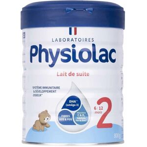 Lait de croissance Physiolac - 6 à 12 mois - Poudre - Publicité Lait de croissance Physiolac - 6 à 12 mois - Poudre - Publicité
