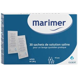 Marimer Sachets de Solution Saline pour Lavage Nasal - Publicité Marimer Sachets de Solution Saline pour Lavage Nasal - Publicité