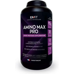 EAFIT Amino Max Pro - Complément pour la croissance musculaire avec protéines, vitamines & antioxydants - Publicité EAFIT Amino Max Pro - Complément pour la croissance musculaire avec protéines, vitamines & antioxydants - Publicité