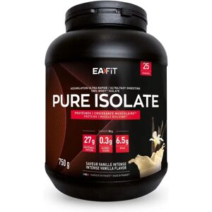 EAFIT Poudre de Protéines Vanille 750g - Pour Musculation - Publicité EAFIT Poudre de Protéines Vanille 750g - Pour Musculation - Publicité