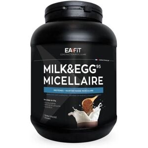 Eafit Lait & Œuf 95 Micellaire Chocolat - Poudre de protéines - Publicité Eafit Lait & Œuf 95 Micellaire Chocolat - Poudre de protéines - Publicité
