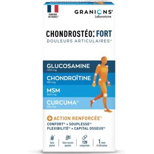 Granions Chondrostéo+ Fort Articulations 120 Comprimés - Publicité Granions Chondrostéo+ Fort Articulations 120 Comprimés - Publicité