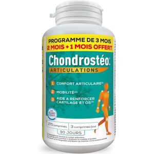 Granions Chondrostéo+ Articulations - Pack 3 Mois - Publicité Granions Chondrostéo+ Articulations - Pack 3 Mois - Publicité