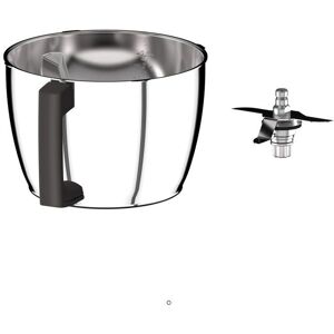 Bol en acier inoxydable Magimix 17532 avec couteau - Accessoire robot cuisine - Publicité Bol en acier inoxydable Magimix 17532 avec couteau - Accessoire robot cuisine - Publicité