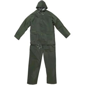 Rouchette Bruine Vert Unisex Waterdicht outfit - Regen set met jas en broek Rouchette Bruine Vert Unisex Waterdicht outfit - Regen set met jas en broek