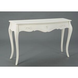 Console Amadeus - 120x40cm, Blanc, Acajou, Élégant - Publicité Console Amadeus - 120x40cm, Blanc, Acajou, Élégant - Publicité