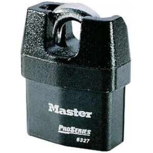 Master Lock Pro Series Padlock - 67mm Shrouded Shackle - Black Master Lock Pro Series Padlock - 67mm Shrouded Shackle - Black