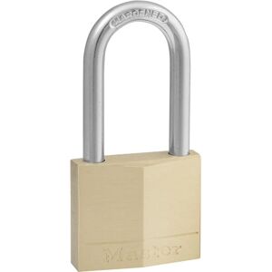 Master Lock Solid Brass 40mm Padlock with Key - Security for Gates & Storage Master Lock Solid Brass 40mm Padlock with Key - Security for Gates & Storage