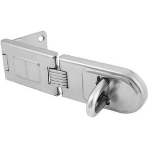 Master Lock Zinc Plated Steel Hasp Lock - High Security Lock - 160mm Master Lock Zinc Plated Steel Hasp Lock - High Security Lock - 160mm
