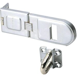 Master Lock Hasp en acier forgé à charnière unique 200mm - Matériel de sécurité Master Lock Hasp en acier forgé à charnière unique 200mm - Matériel de sécurité