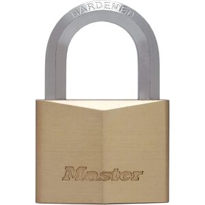 MASTER LOCK 1165EURD Brass Padlock with Hexagonal Shackle - High Security MASTER LOCK 1165EURD Brass Padlock with Hexagonal Shackle - High Security