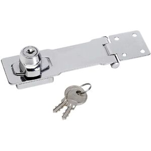 Master Lock Chrome Steel Locking Hasp 117mm - Locking Hasp Master Lock Chrome Steel Locking Hasp 117mm - Locking Hasp