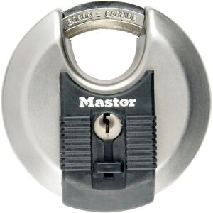 Master Lock Excell Stainless Steel Discus 80mm Padlock - Security Heavy Duty Lock Master Lock Excell Stainless Steel Discus 80mm Padlock - Security Heavy Duty Lock