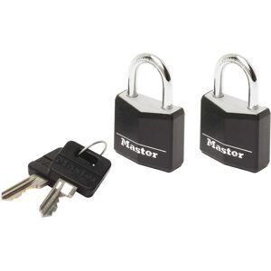 Master Lock Aluminium Black Vinyl Cover 20mm Padlock - Keyed Alike Master Lock Aluminium Black Vinyl Cover 20mm Padlock - Keyed Alike