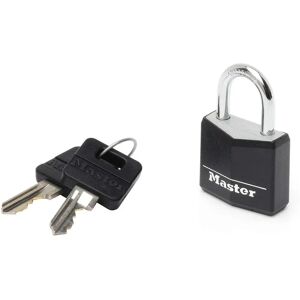 Master Lock Aluminium Black Vinyl Cover 30mm Padlock - 4-Pin Master Lock Aluminium Black Vinyl Cover 30mm Padlock - 4-Pin
