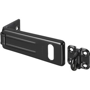 Master Lock Wrought Steel Hasp 115mm - Black - Lock Type Hasp Master Lock Wrought Steel Hasp 115mm - Black - Lock Type Hasp
