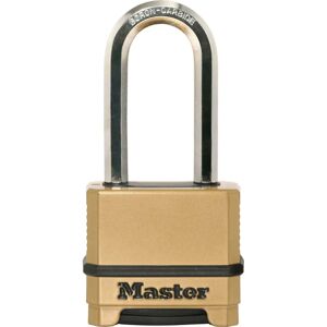 Master Lock M175EURDLH Zinc 4-Digit Combo Padlock - 51mm Shackle Master Lock M175EURDLH Zinc 4-Digit Combo Padlock - 51mm Shackle