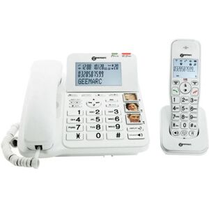 Geemarc AMPLIDECT COMBI 295 - Telefon z wzmocnionym dźwiękiem i ID dzwoniącego Geemarc AMPLIDECT COMBI 295 - Telefon z wzmocnionym dźwiękiem i ID dzwoniącego