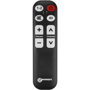 Geemarc Télécommande à Grandes Touches - TV5 - Universal Geemarc Télécommande à Grandes Touches - TV5 - Universal