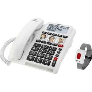 Téléphone Senior Geemarc CL610 avec Boutons Photo - Compatible Auditory - Publicité Téléphone Senior Geemarc CL610 avec Boutons Photo - Compatible Auditory - Publicité