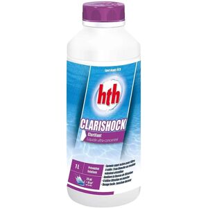 hth Clarishock - Clarifiant Piscine - 1L - Publicité hth Clarishock - Clarifiant Piscine - 1L - Publicité