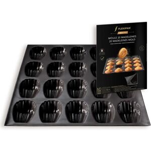Flexipan Silicone Mold for 20 Madeleines - Moule 20 madeleines Flexipan Flexipan Silicone Mold for 20 Madeleines - Moule 20 madeleines Flexipan