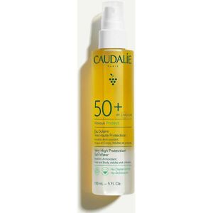 Caudalie Très Haute Protection Eau Solaire SPF50 (150ml) - Publicité Caudalie Très Haute Protection Eau Solaire SPF50 (150ml) - Publicité