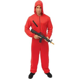 My Other Me Red Thief Adult Costume with Hood - Costume My Other Me Red Thief Adult Costume with Hood - Costume