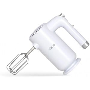 Livoo Kézi Mixér - 250W, 5 Sebesség, Turbo - Fehér Livoo Kézi Mixér - 250W, 5 Sebesség, Turbo - Fehér