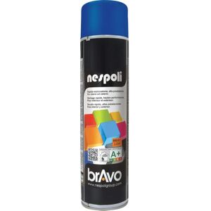 Peinture en aérosol Nespoli - Bleu Radieux - 600 ml - Résine acrylique - Séchage rapide - Publicité Peinture en aérosol Nespoli - Bleu Radieux - 600 ml - Résine acrylique - Séchage rapide - Publicité
