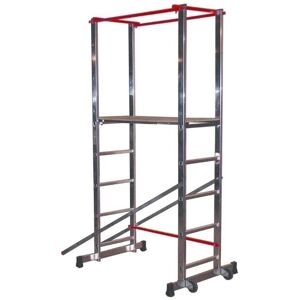 Échafaudage aluminium Escalux Stratus 140 - Hauteur de travail 3,6 m - Léger et Sûr - Publicité Échafaudage aluminium Escalux Stratus 140 - Hauteur de travail 3,6 m - Léger et Sûr - Publicité
