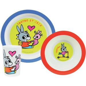 Set di Piatti per Microonde per Bambini - Bicchiere 220ml, Piatto 22cm, Ciotola 16cm Set di Piatti per Microonde per Bambini - Bicchiere 220ml, Piatto 22cm, Ciotola 16cm