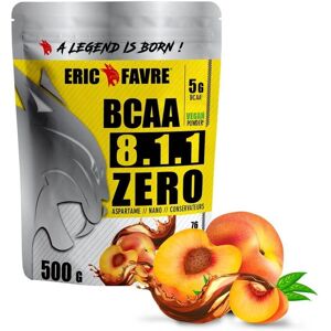 Eric Favre BCAA Vegan 8.1.1 Zero Pêche 500g - Complément alimentaire - Publicité Eric Favre BCAA Vegan 8.1.1 Zero Pêche 500g - Complément alimentaire - Publicité