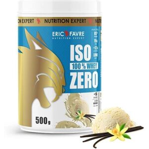 Eric Favre Iso Zero Protéine de Lactosérum Vanille - 500g - Publicité Eric Favre Iso Zero Protéine de Lactosérum Vanille - 500g - Publicité