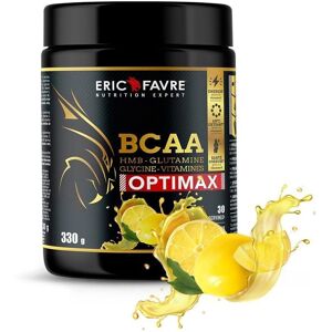 Eric Favre Bcaa Optimax Citron 330g - Publicité Eric Favre Bcaa Optimax Citron 330g - Publicité