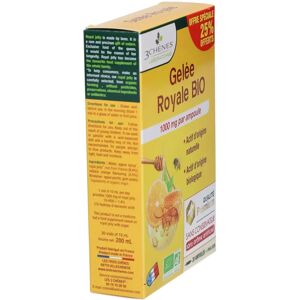 Les 3 Chênes Gelée Royale 1000 mg - Complément alimentaire - Publicité Les 3 Chênes Gelée Royale 1000 mg - Complément alimentaire - Publicité