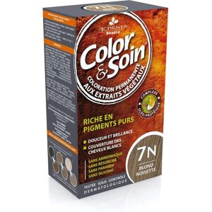 Les 3 Chênes Blond Noisette - Coloration Capillaire - Publicité Les 3 Chênes Blond Noisette - Coloration Capillaire - Publicité