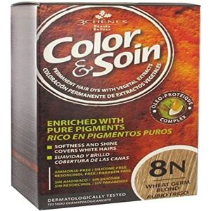 Les 3 Chênes Blond Blé 8N Coloration Permanente - Coloration - Publicité Les 3 Chênes Blond Blé 8N Coloration Permanente - Coloration - Publicité