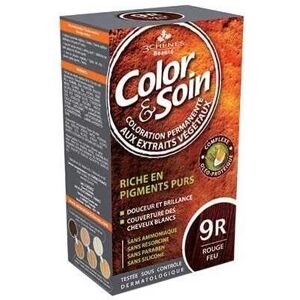 Les 3 Chênes Color & Cuidado Rojo Fuego - Tinte para el cabello Les 3 Chênes Color & Cuidado Rojo Fuego - Tinte para el cabello