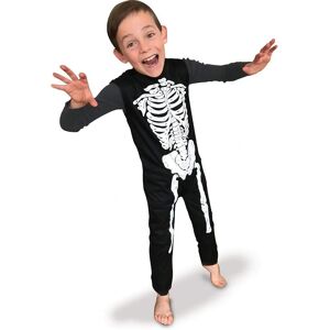 Disney Skeleton Costume for Children - Halloween Dress-up - 5-6 Years Disney Skeleton Costume for Children - Halloween Dress-up - 5-6 Years