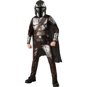 Lacey Wigs Mandalorian Child Costume - Star Wars - Black 7-8Y Lacey Wigs Mandalorian Child Costume - Star Wars - Black 7-8Y