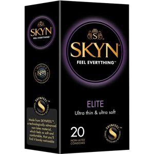 Préservatifs Skyn Elite Manix 20 - Sensibles, Sans Latex - Publicité Préservatifs Skyn Elite Manix 20 - Sensibles, Sans Latex - Publicité