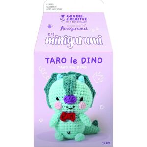 Graine Créative Dinosaur Häkelset - Amigurumi - 2 Jahre Garantie Graine Créative Dinosaur Häkelset - Amigurumi - 2 Jahre Garantie